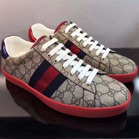 replica gucci gg pattern canvas for men